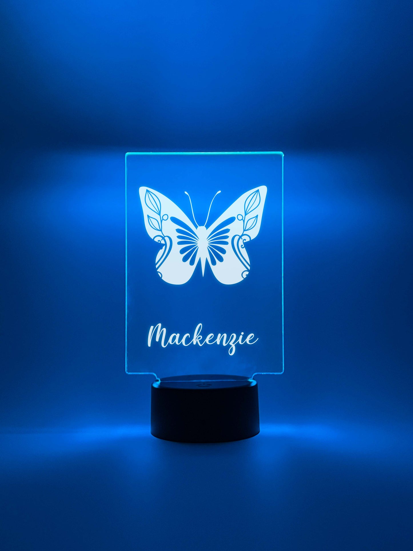 Custom Butterfly Design Night Light Up Table LED Lamp