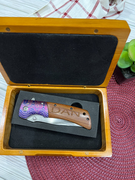 Personalized Custom Pocket Knife, Folding Knife