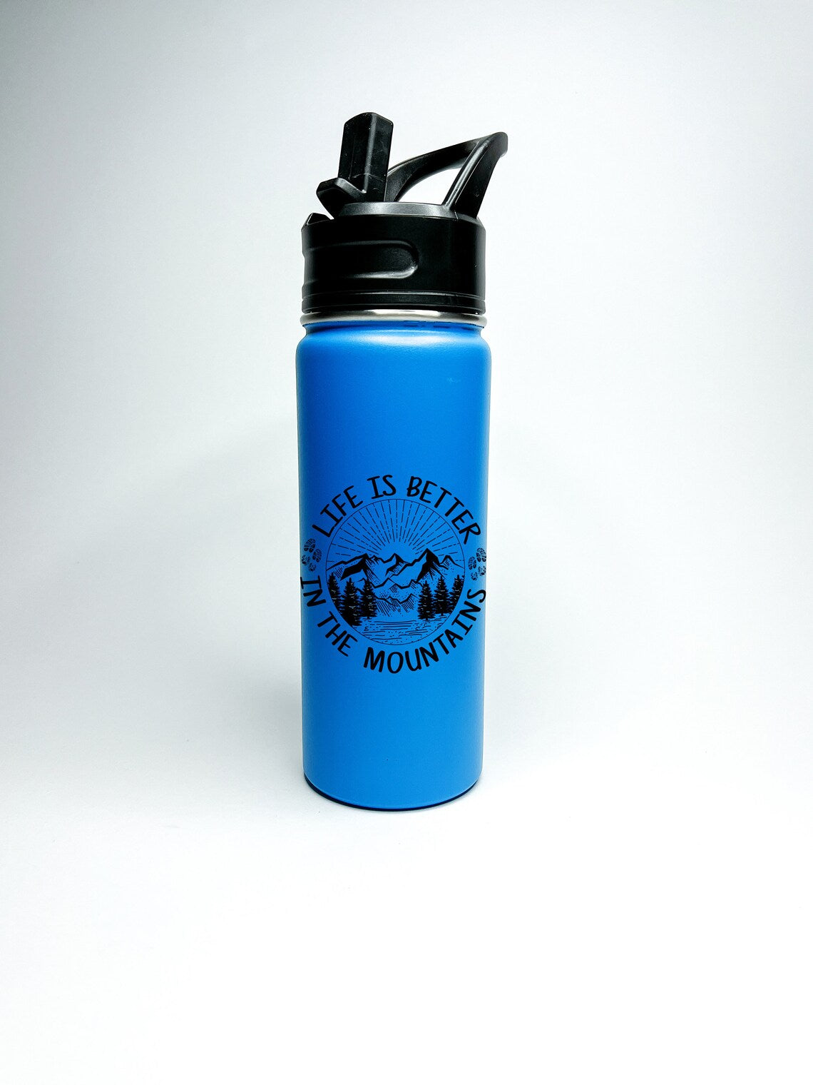 Hiking Sports Water Bottle 18/32 oz Stainless Steel Insulated Flasks
