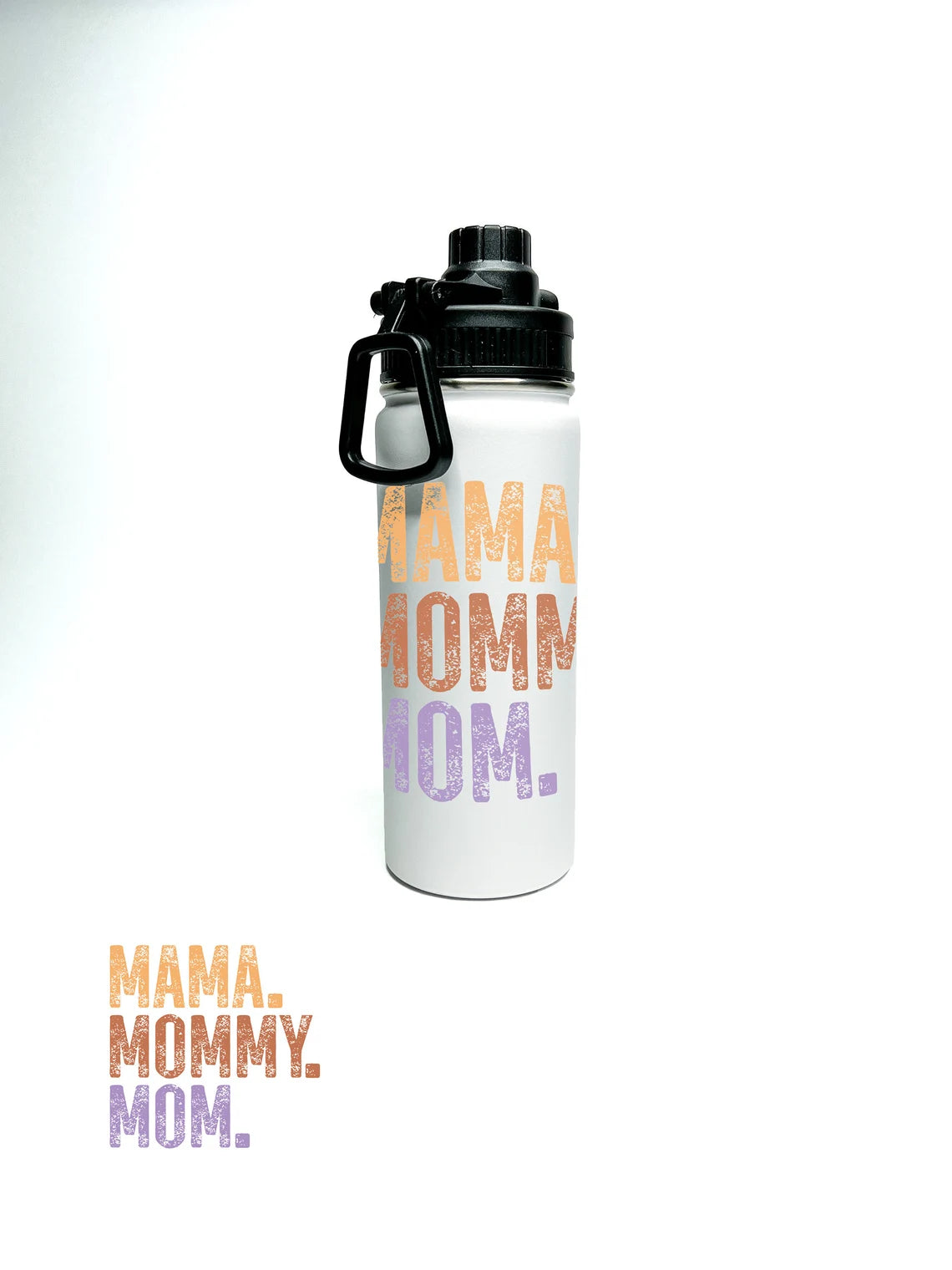 Mama Mommy Mom Water Bottle 18/32 oz Stainless Steel Insulated Flasks
