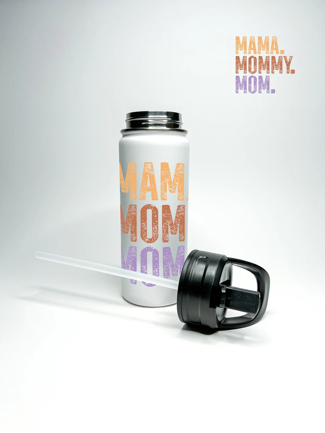Mama Mommy Mom Water Bottle 18/32 oz Stainless Steel Insulated Flasks