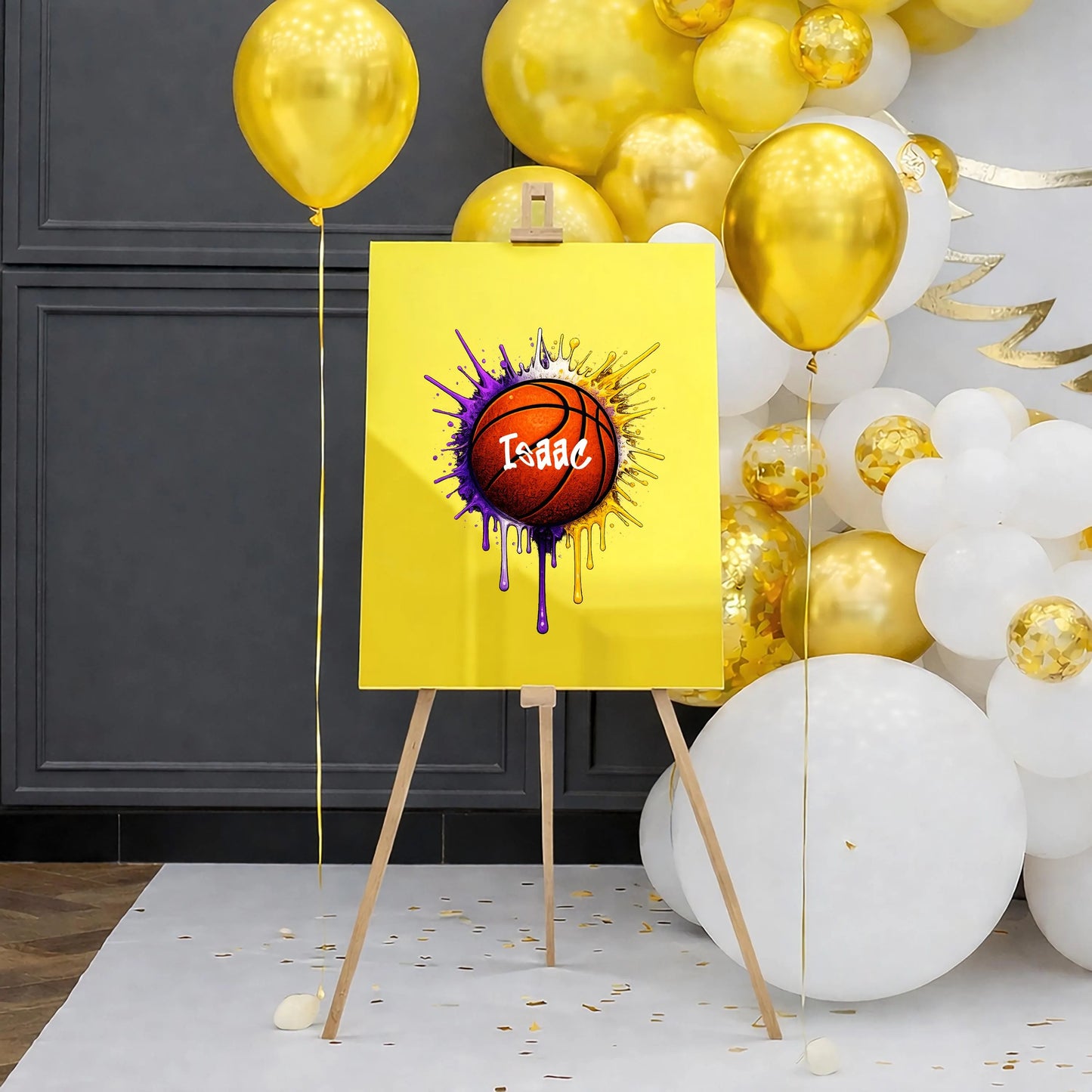 Acrylic Party Signature Sign In Boards With Logo or Photo Personalized Custom Made To Order | 24" x 30" Size | Bar Bat Mitzvah, Wedding, Sweet 16, Quinceanera