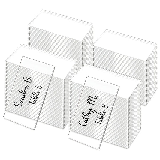 Custom Table Place Cards Settings Guests Names- Weddings, Bar Bat Mitzvah, Parties, Events