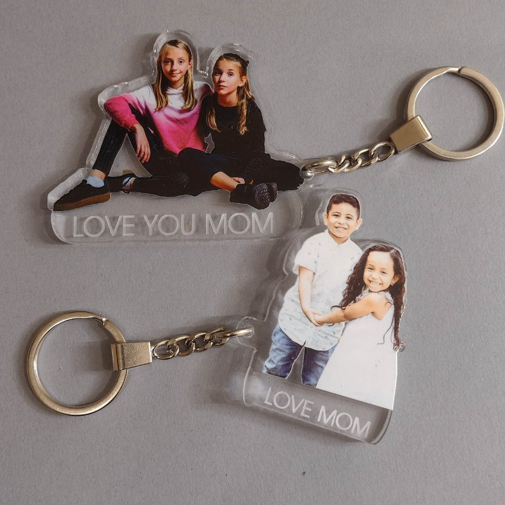Custom Picture Photo UV Printed Key Chain With Your Name