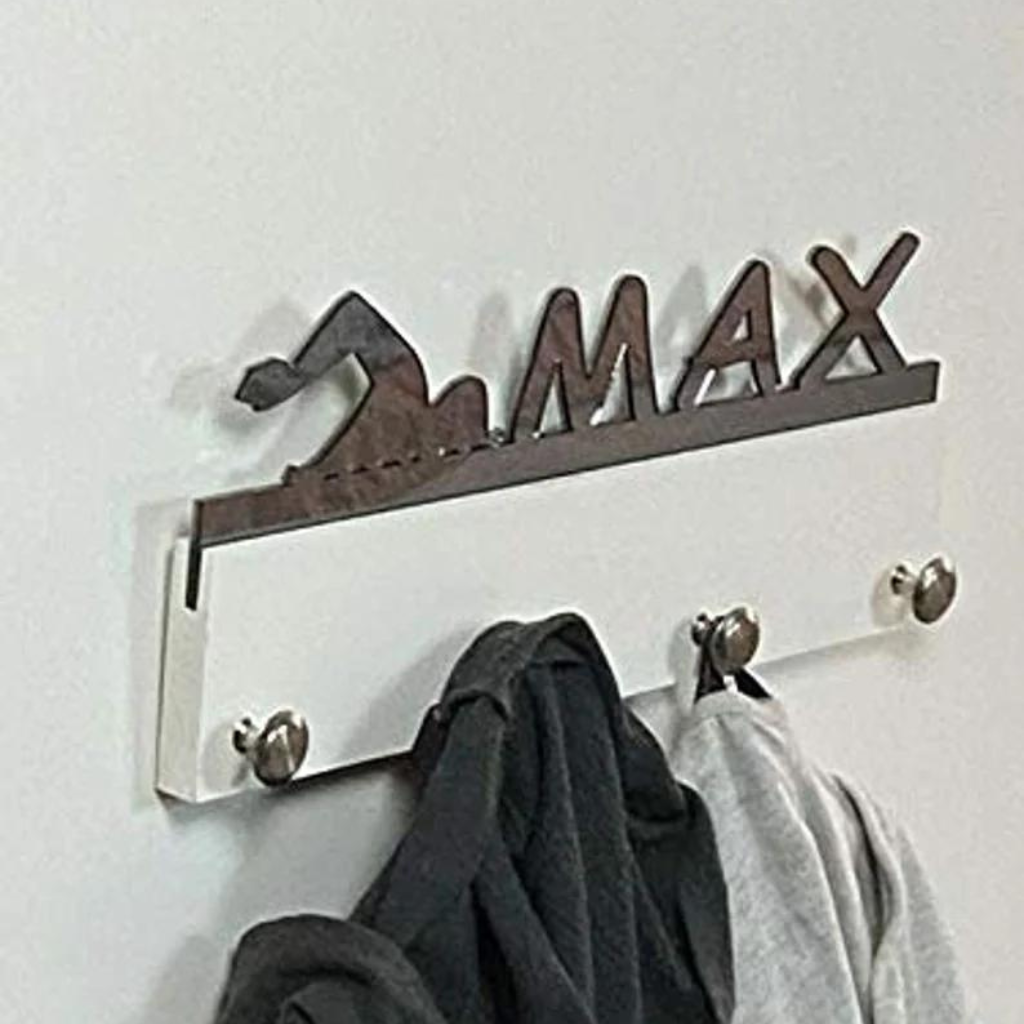 Swimmer Personalized Sports Coat Hook Hanger, Handmade Wall Organizer, Storage Space for Your Living Space