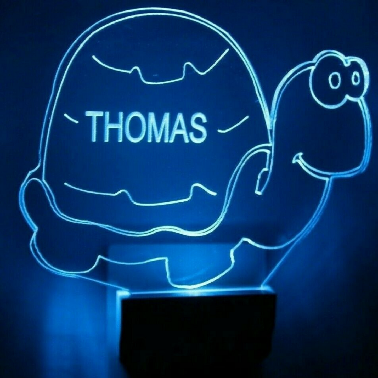 Turtle Night Light Multi Color Personalized LED Wall Plug-in Cool-Touch Smart Dusk to Dawn Sensor Kids Children's Bedroom Hallway Super Cool