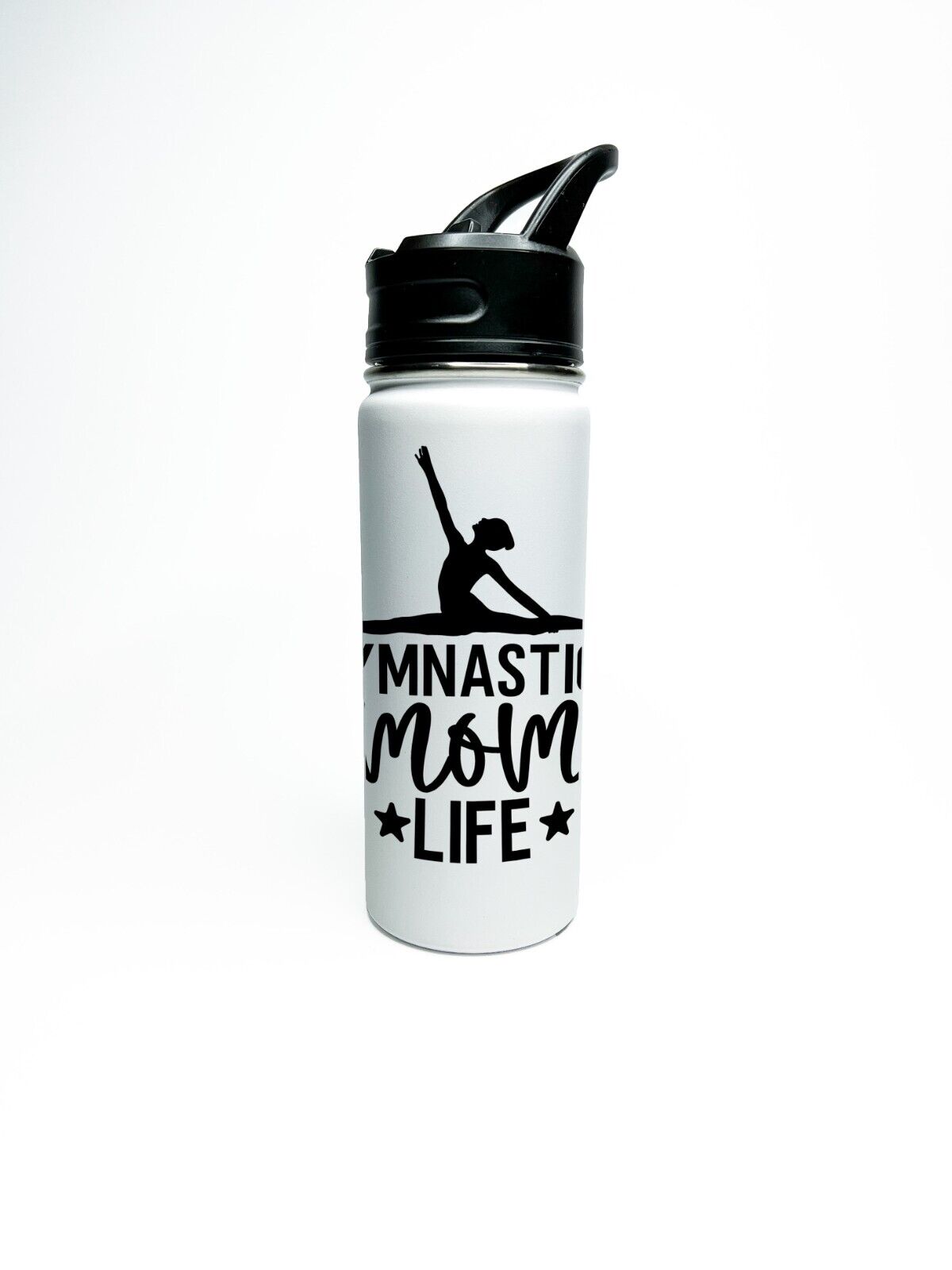 Personalized Insulated Stainless Steel Gymnastics Mom life 18/32oz Hydro Bottle