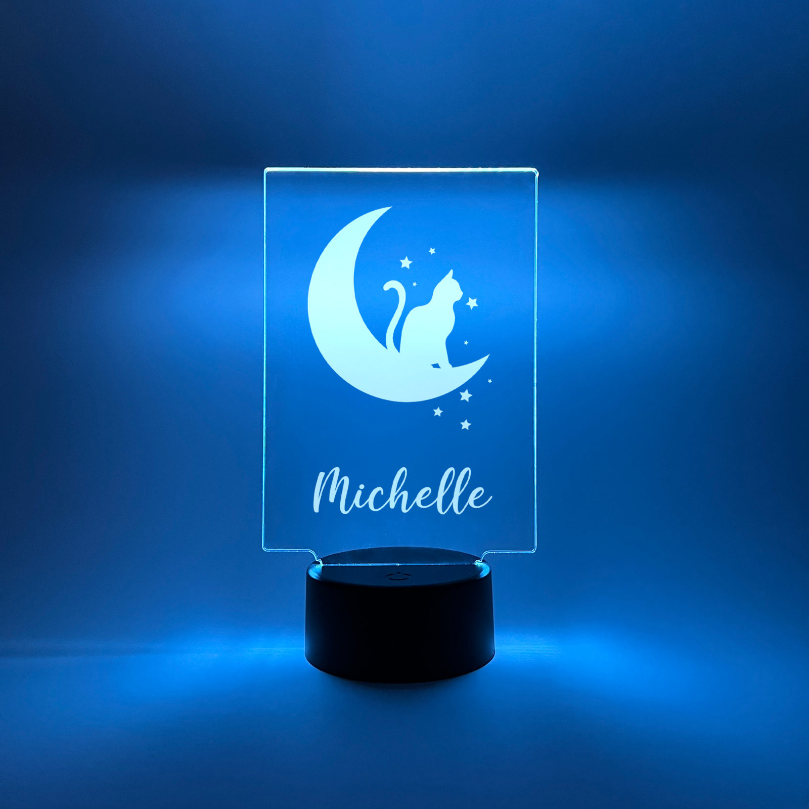 Custom Personalized Picture LED 16 Color Night Light With Remote Room Décor Gift