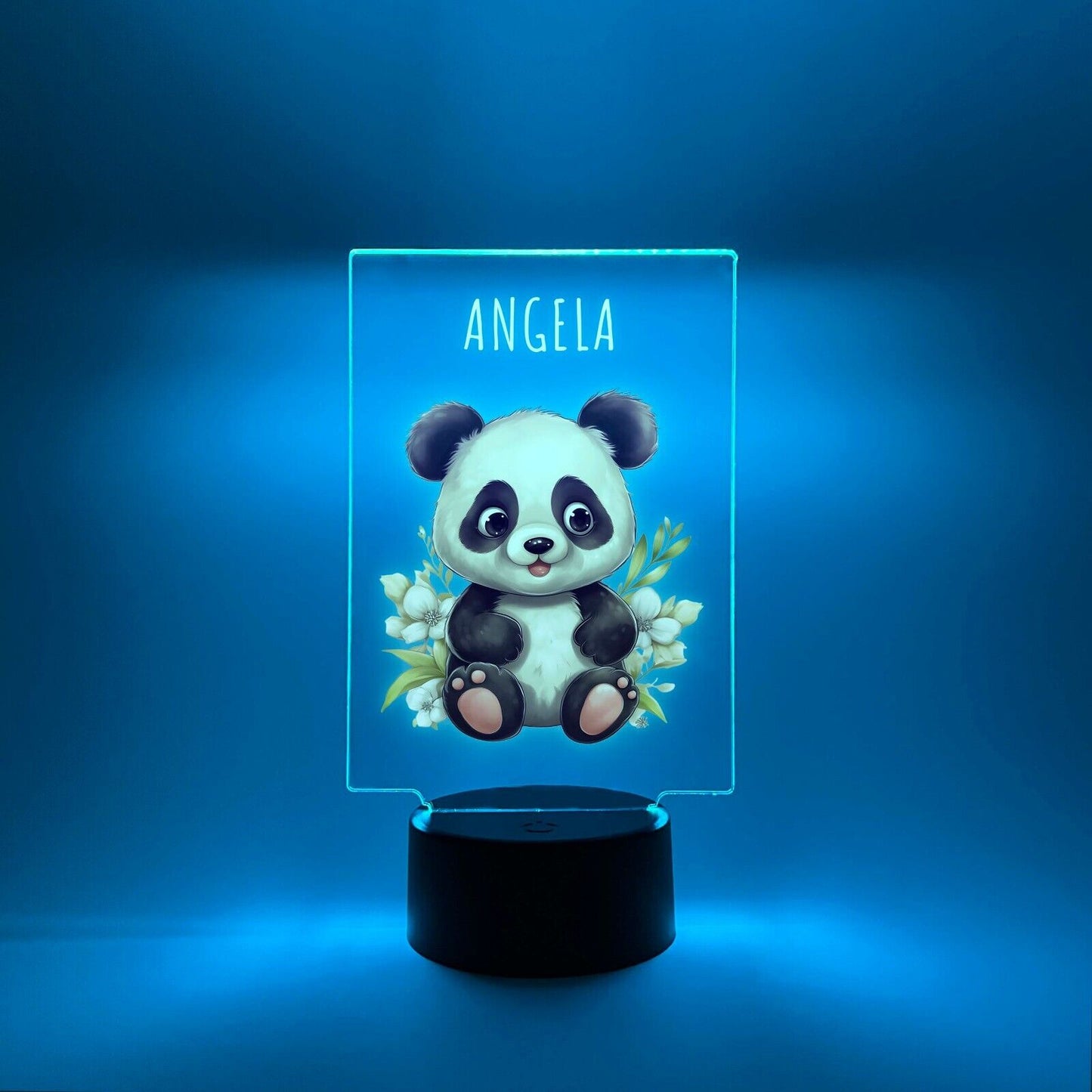Personalized LED 16 Color Light Up Stand Baby Newborn Animal Nursery Gift