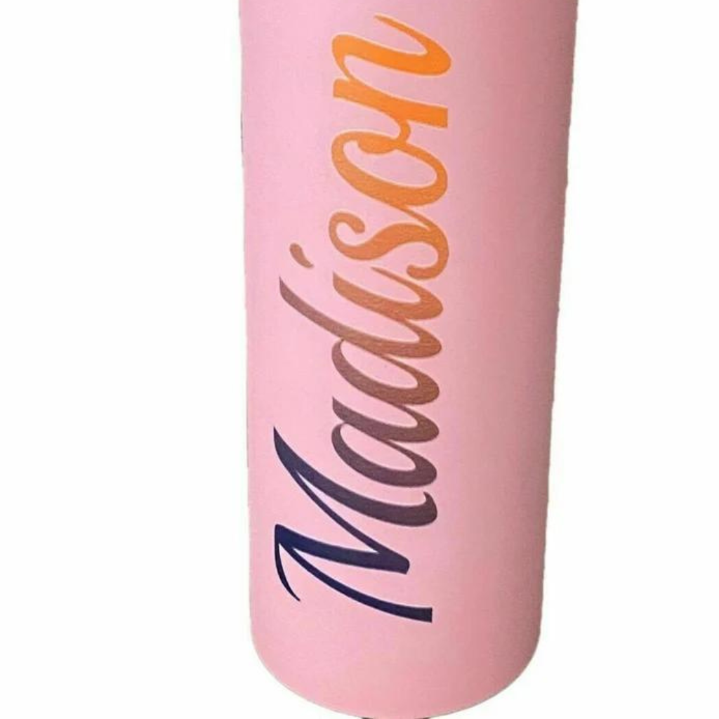 Personalized Insulated Water Bottle with Straw Lid & Handle 32 oz