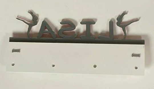 Custom Personalized Coat Hook Rack Holder Hanger Gymnastics